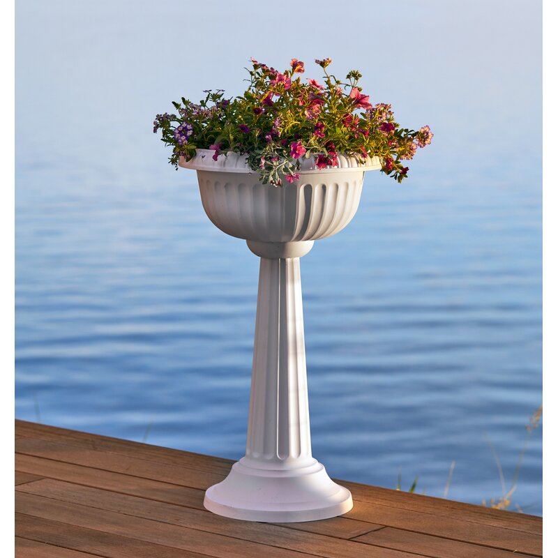 Sol 72 Outdoor™ Edgewater Plastic Urn Planter & Reviews
